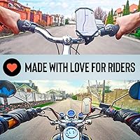 Vista 6 de Upgraded 2025 Bicycle & Motorcycle Phone Mount - The Most Secure & Reliable Bike Phone Holder for iPhone, Samsung or Any Smartphone.