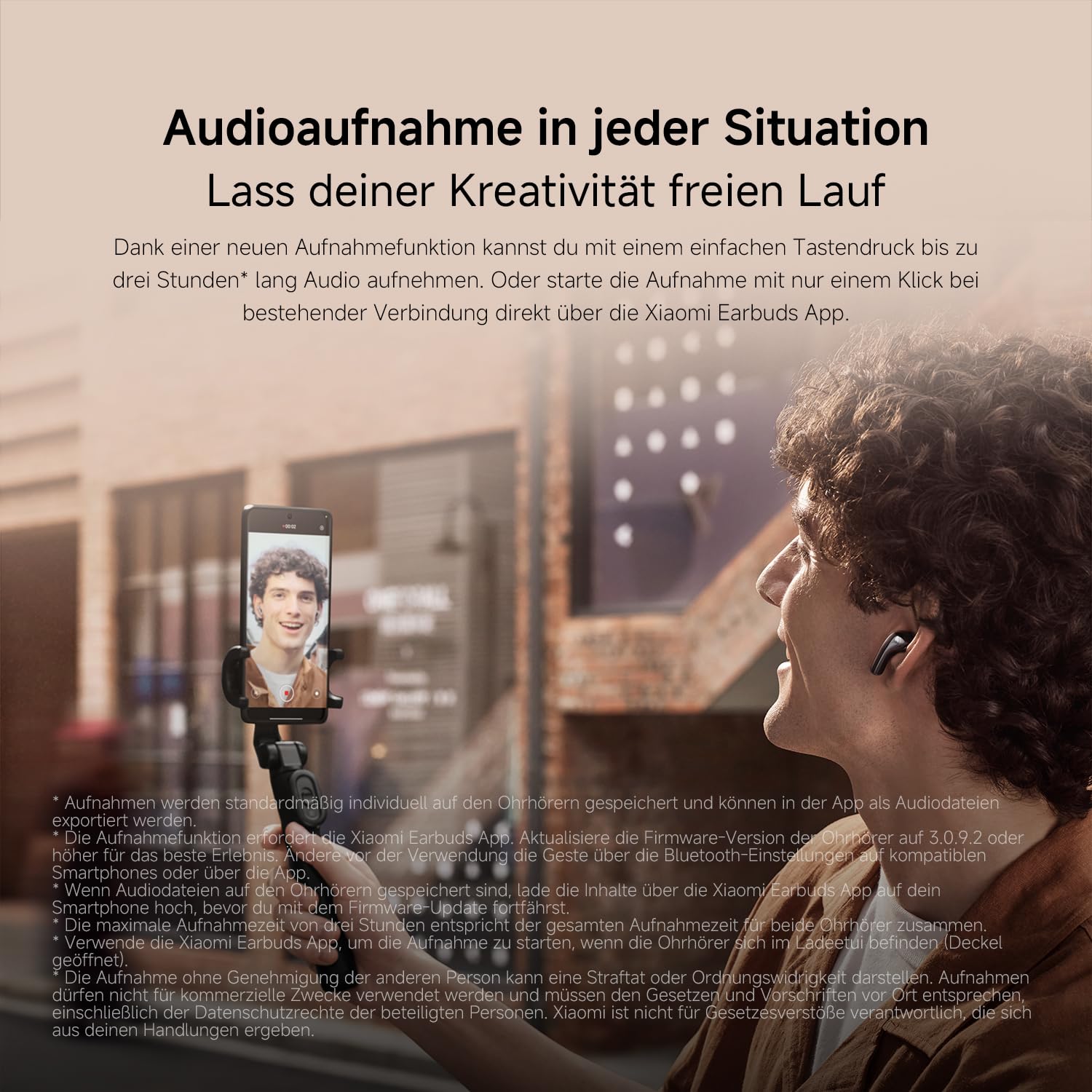 Xiaomi Buds 5 - In-Ear Kopfhörer mit 40dB Hybrid Active-Noise Cancelling – Bild 5