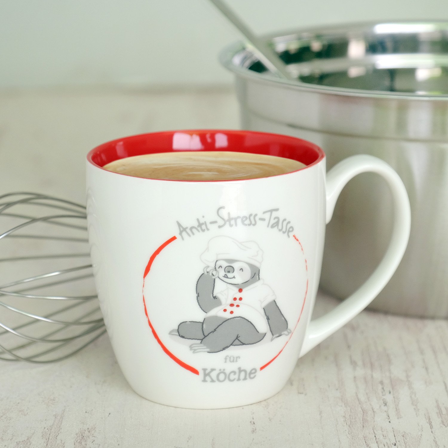Gruss & Co Anti-Stress-Tasse Motiv "Köche" – Bild 2