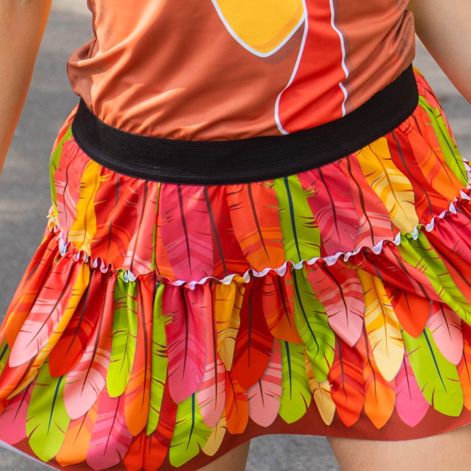Gone For a Run Performance Running Tutu | Turkey Trot Skirts for Women | Adult Tutus for Women | Thanksgiving Running Skirts | Turkey Trot - Image 4