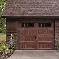 Vista 3 de WINSOON - Herramientas decorativas de metal para puerta de garaje, con tornillos, estilo casa de transporte, bisagras ciegas, manijas, puerta