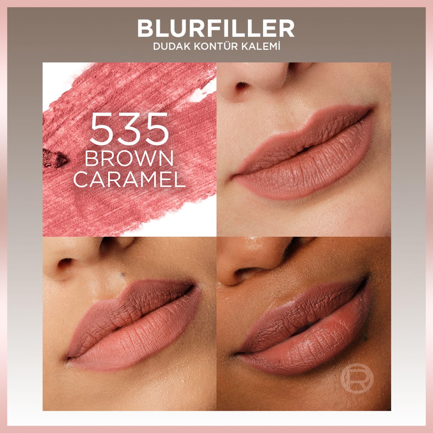 L'Oreal Cosmetics Paris Blurfiller Dudak Kalemi 535