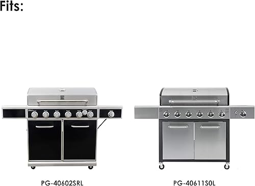 Miniatura 3 de Kenmore Funda universal para parrilla de gas de 66 pulgadas para parrilla al aire libre, cubierta universal para parrilla de gas de 6 quemadores,