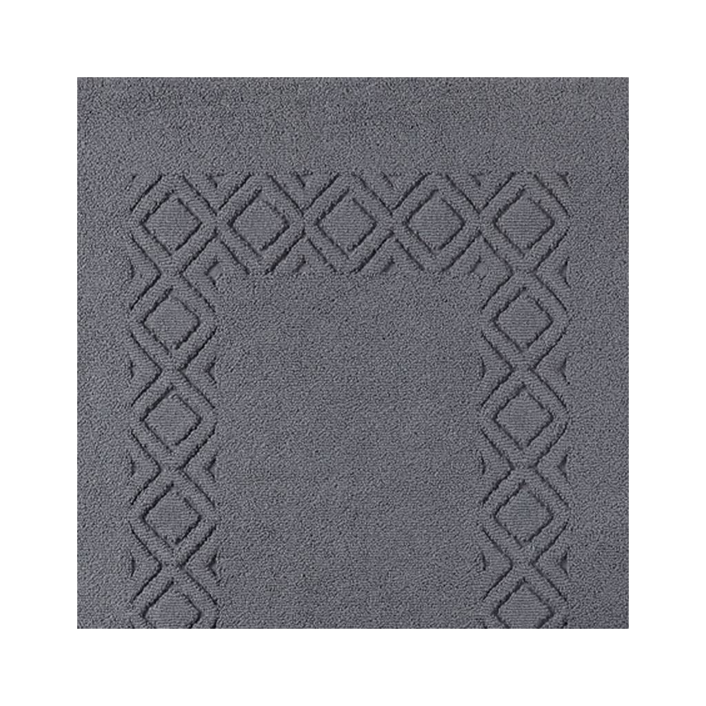 Egeria Denver Badvorleger, 70 x 130 cm, 1er Pack - weiche und saugfähige Badematte, Rutschfester Badezimmerteppich/Duschvorleger, waschmaschinenfest, ideal für Bad und Dusche - Farbe: Stone