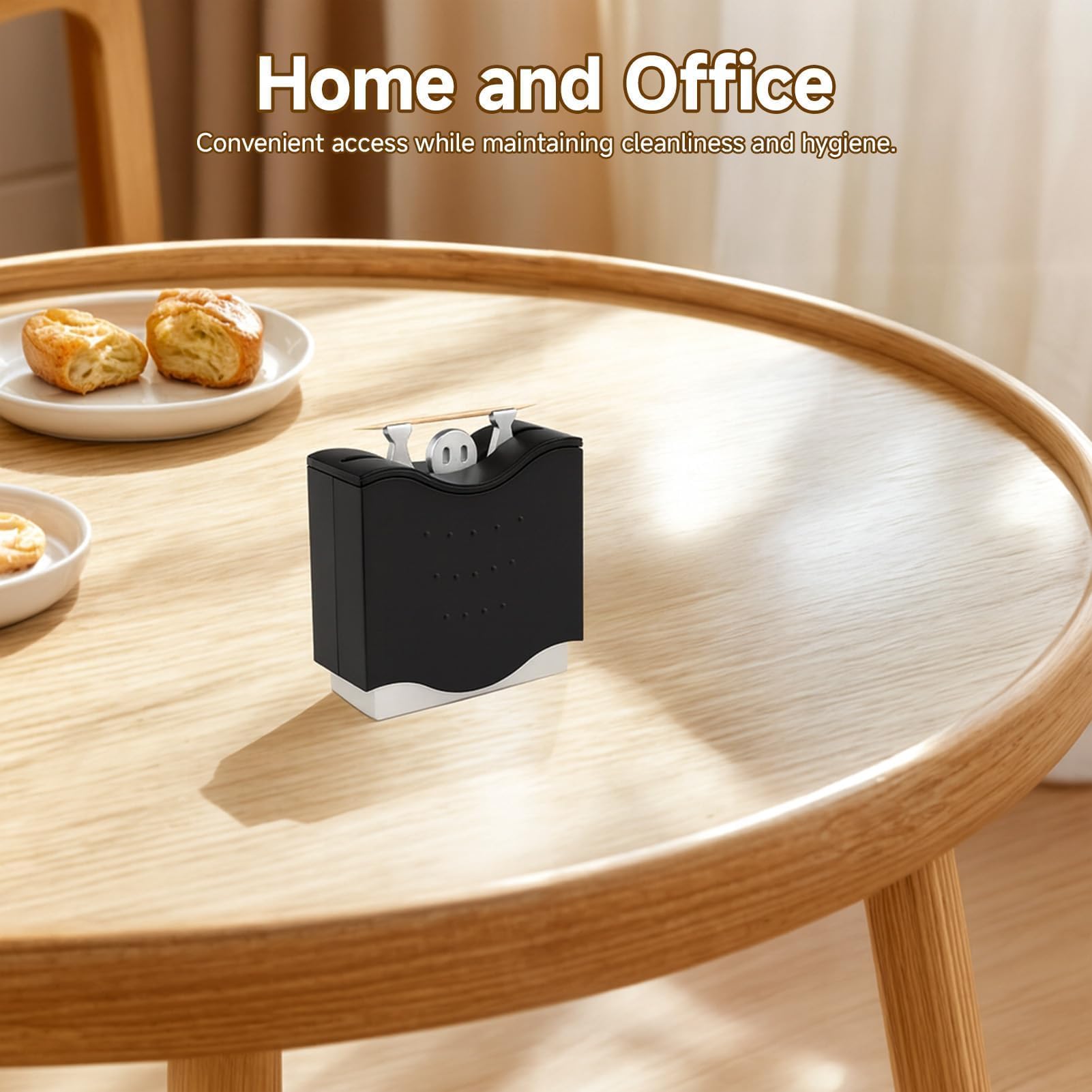 Distributeur de Cure-Dents Pop-Up CréAtif 6,5 cm pour Table