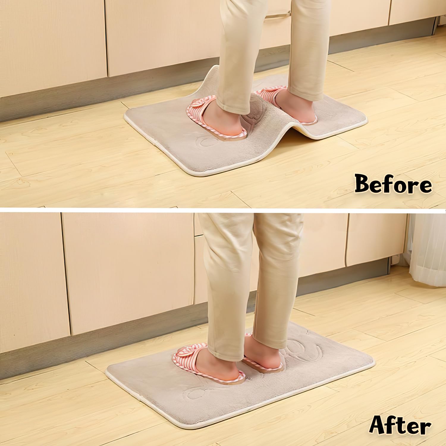 4 Pinze Antiscivolo Per Tappeti - Griglie In PVC Per Pavimenti Laminati E Piastrellati - Foto 12