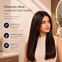 daxob Air Straightener | Wet to Dry Hair straightening with air | No Heat Damage, No Hot Plates | 2-in-1 Air Straightening Tool | Fast Dry & Straighten | 3 Modes | Voluminous, Smooth & Shiny Hair (Royal Blue/Gold) gallery image