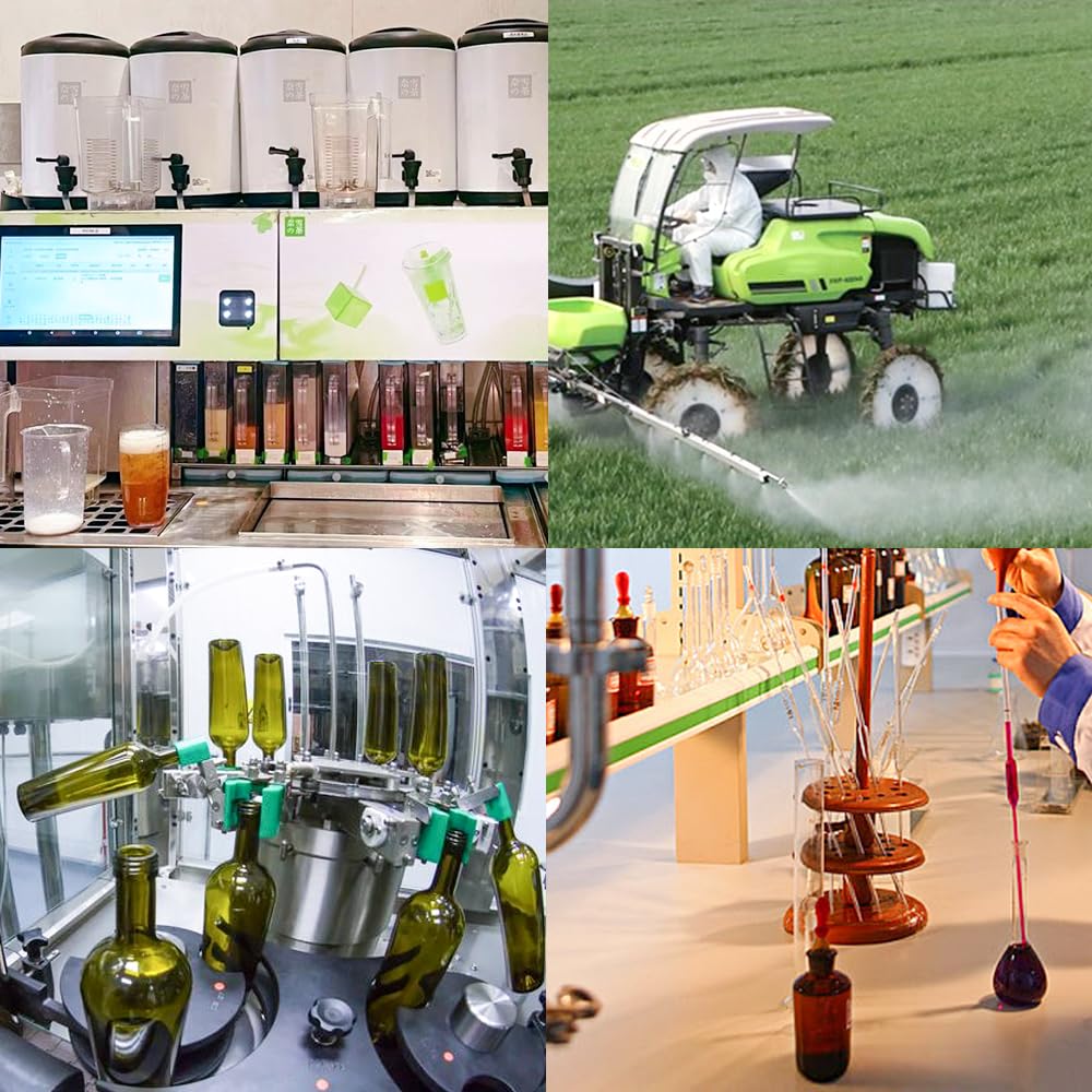 Kamoer KDS3000-ST Bomba peristáltica de alta velocidad de 24 V, bomba dosificadora duradera y de alta precisión con motor paso a paso y velocidad ajustable de 0 a 1800 ml/min para laboratorios y