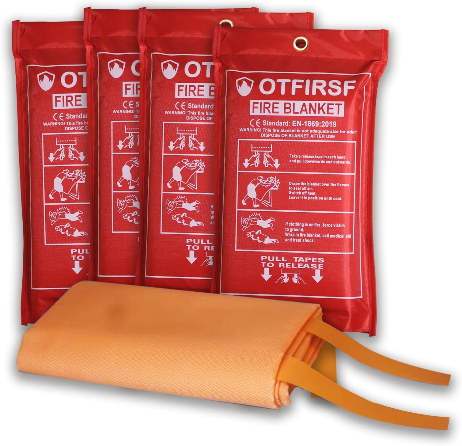 Emergency Food JJ CARE Fire Blanket Fire Suppression Blanket 40