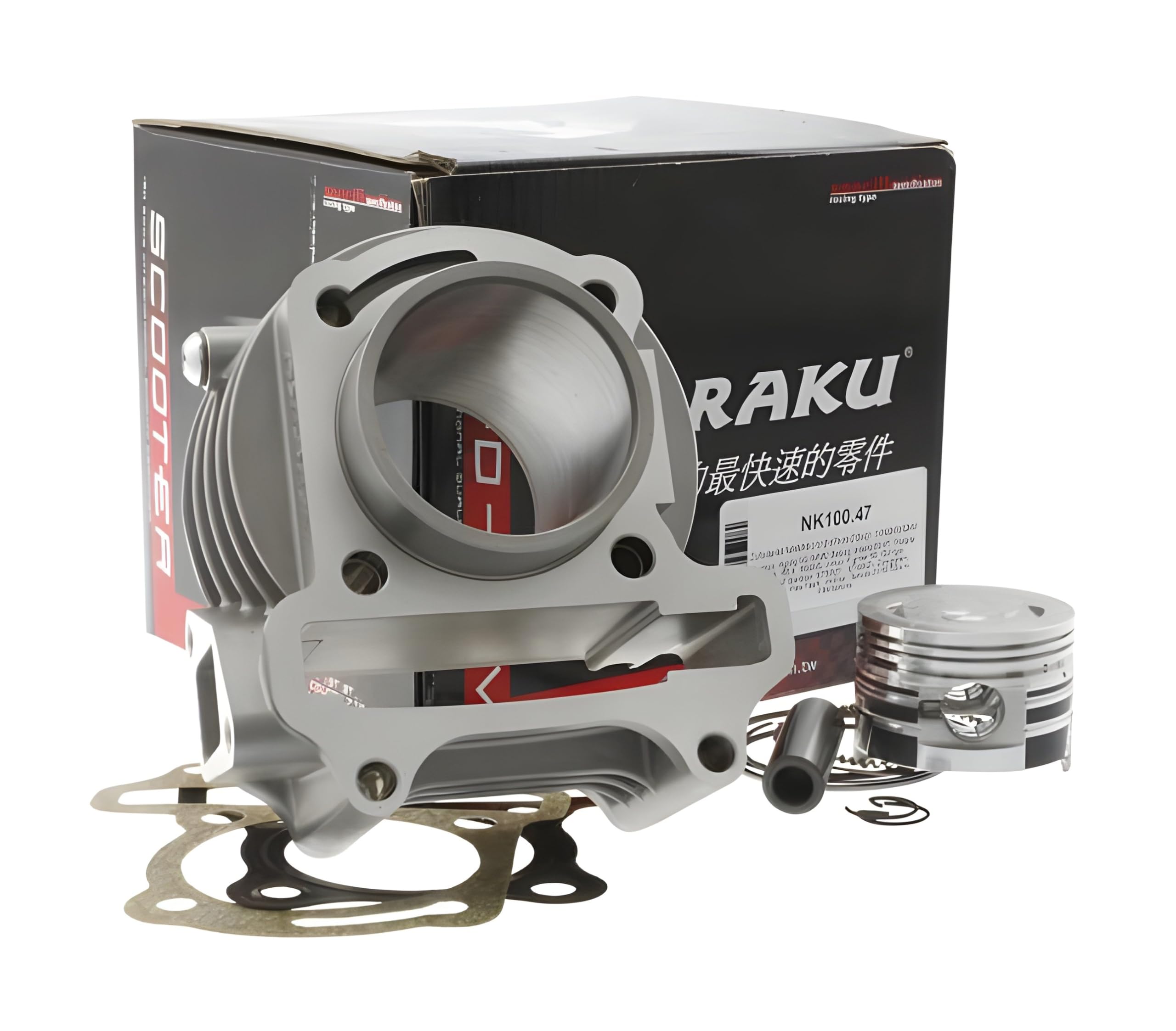 Naraku cylinder kit V.2 72cc for, Kymco 50cc 2V