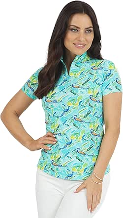 Robe IBKUL Rachel Imprimé Jade Multi, Taille S, UPF 50 (Neuf Avec Défaut Mineur)