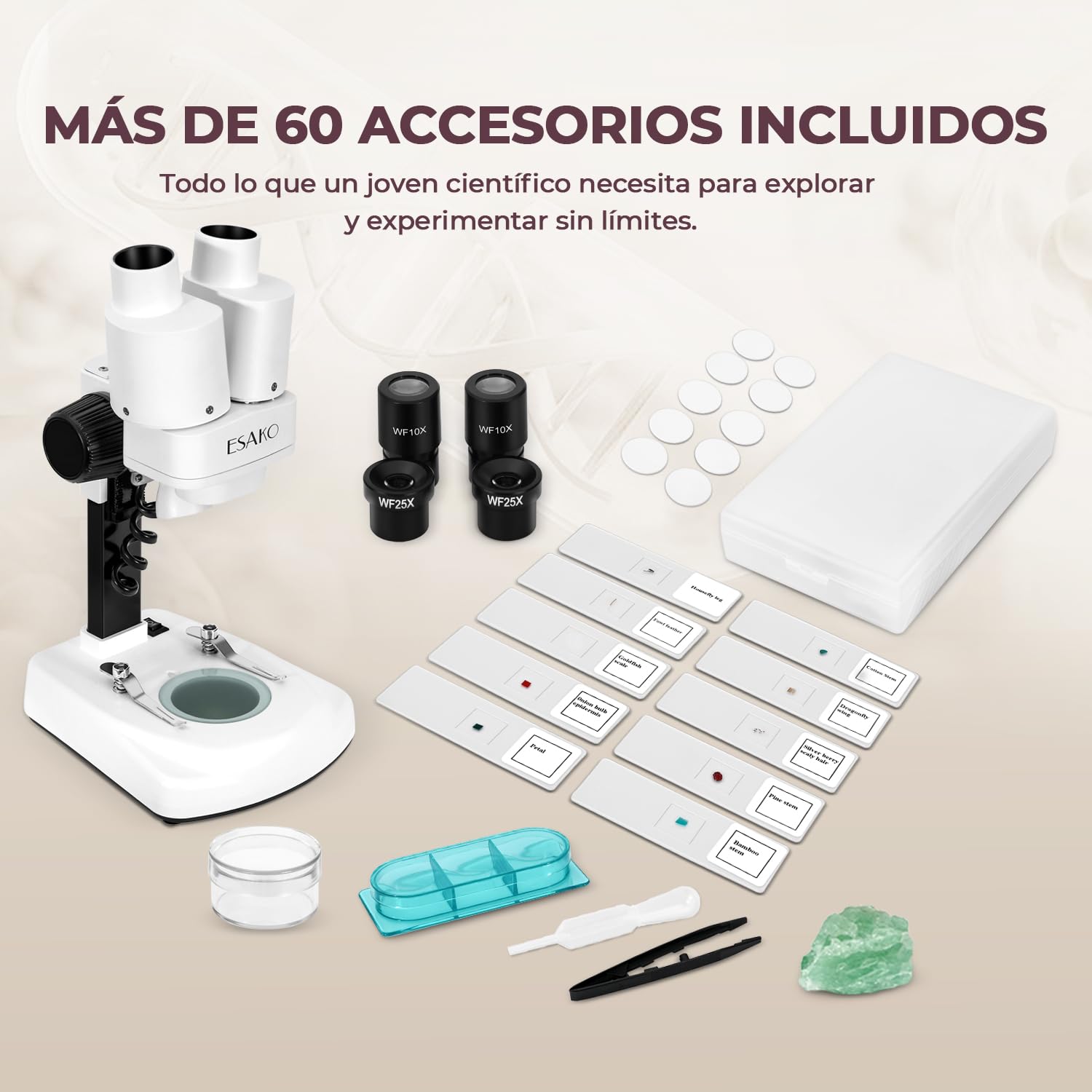 ESAKO Microscopio para niños