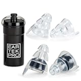 High-Fidelity Concert Earplugs Reusable Noise-Reduction Ear Plugs Set with Two Sizes Included - For Rave, Live Music, Festivals, Marching Bands, Loud Events, Fitness Classes