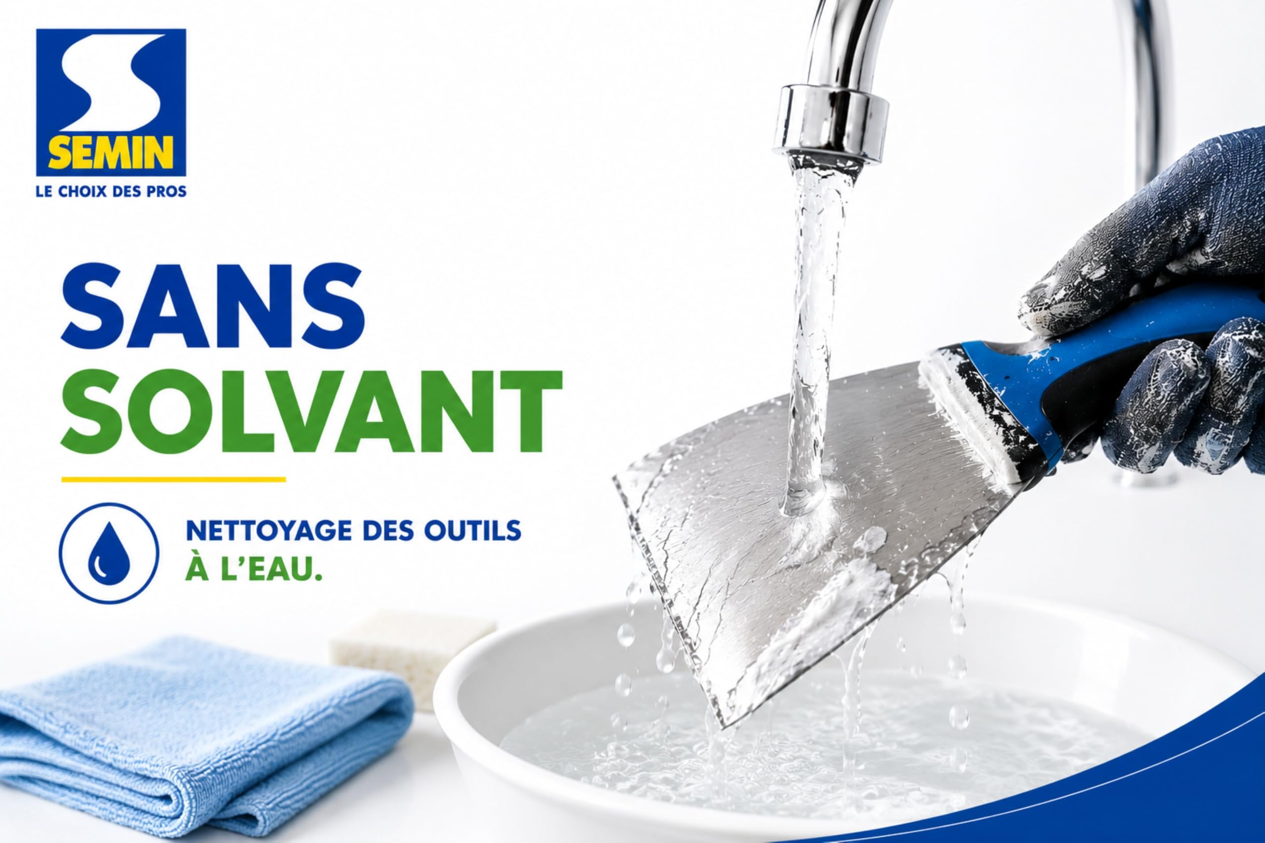 SEMIN OSCAR Enduit de Finition Extra Fin en Pâte – 2 X 5 kg – Prêt à l'Emploi – Intérieur & Extérieur – Lissage Ultra Fin Murs et Plafonds – Idéal Pièces Humides – Peinture & Papier Peint