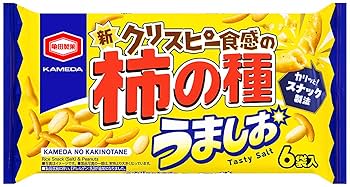 Amazon.co.jp: 亀田製菓 亀田の柿の種うましお 150g×12袋 : 食品