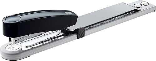 Miniatura 10 de Novus B17 Grapadora de brazo largo capacidad de 40 hojas profundidad de grapa de 1175 para encuadernación de folletos grapaPin accionamiento de