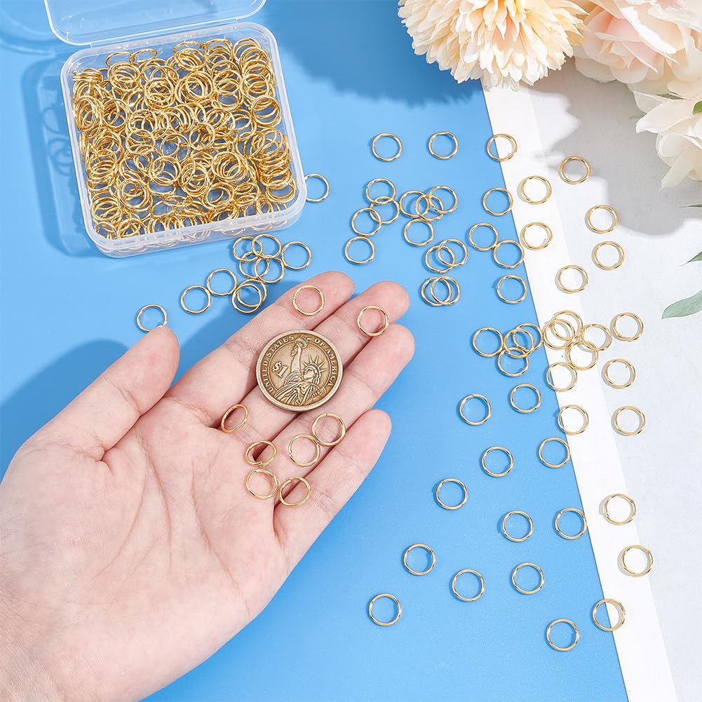 600 Pcs 304 En Acier Inoxydable Double Couche Anneaux De Jonction 5/6/7