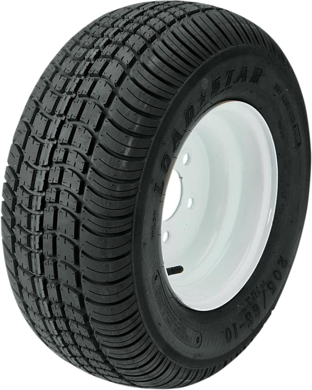 Kenda Trailer Tire/Wheel Assembly - 6-Ply Rated/Load Range C - 215/60-8 - 5 Hole Rim 3H310