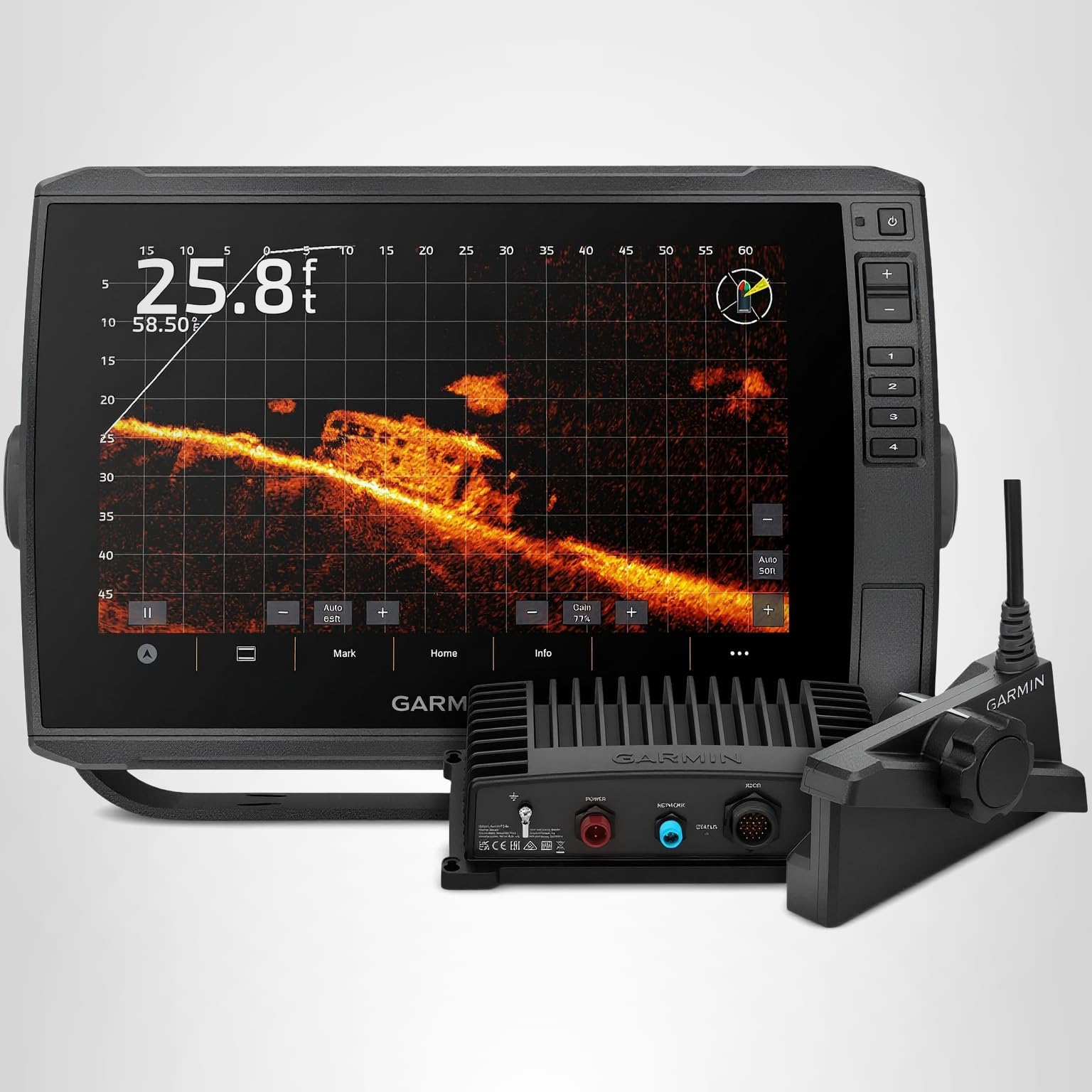 Amazon | Garmin 10インチ ECHOMAP Ultra 2 / 106SV Livescope Plus 