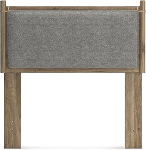 Miniatura 2 de Signature Design by Ashley Aprilyn - Cabecero de doble panel, color blanco lavado