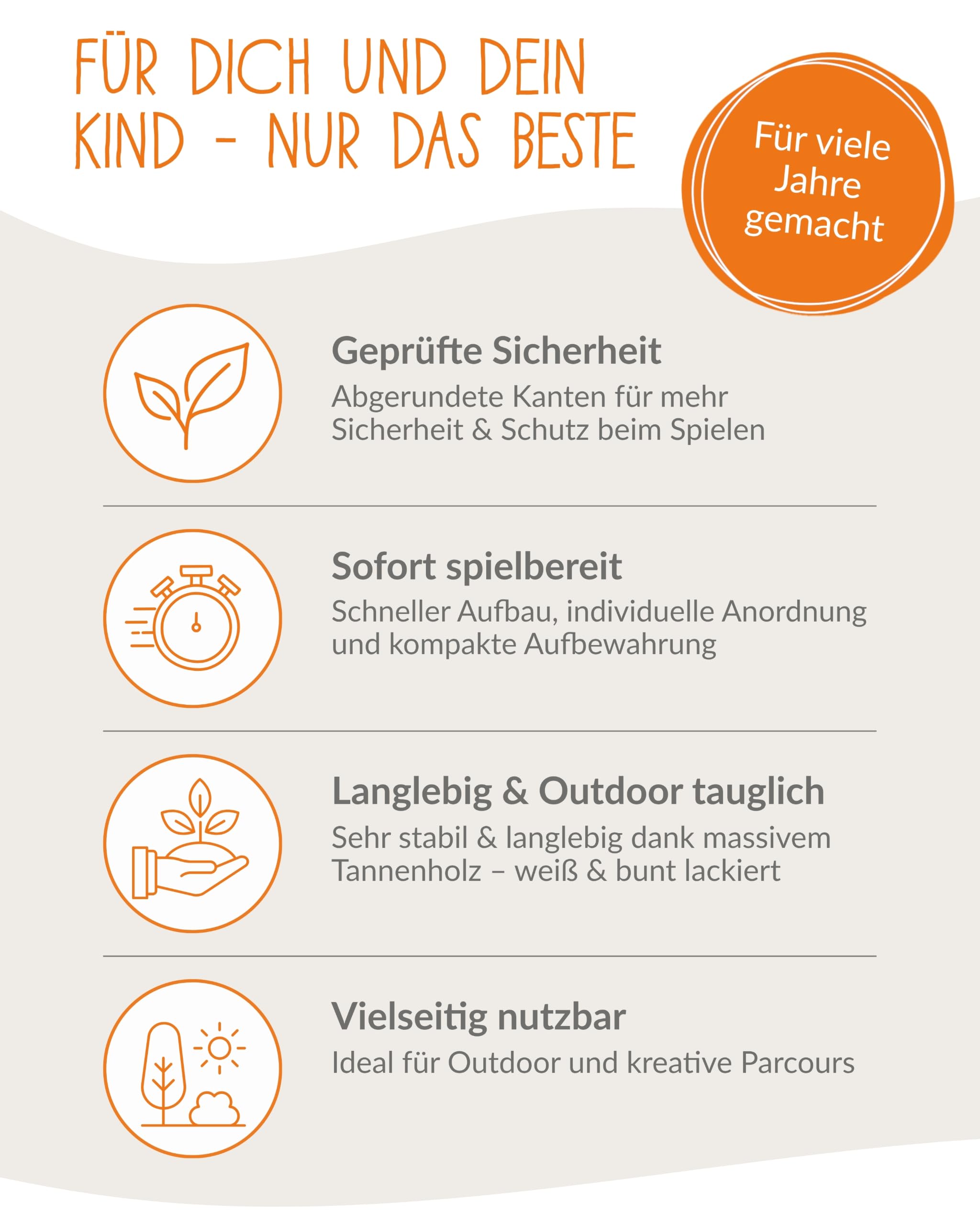 PINOLINO Hindernishürden-Set Jumper Hobby Horsing I Steckenpferd Parcours mit 2 Steilsprüngen & 1 Cavaletti I Hobby Horsing Zubehör für Garten & Kinderzimmer I Bewegungsspielzeug ab 3 Jahren