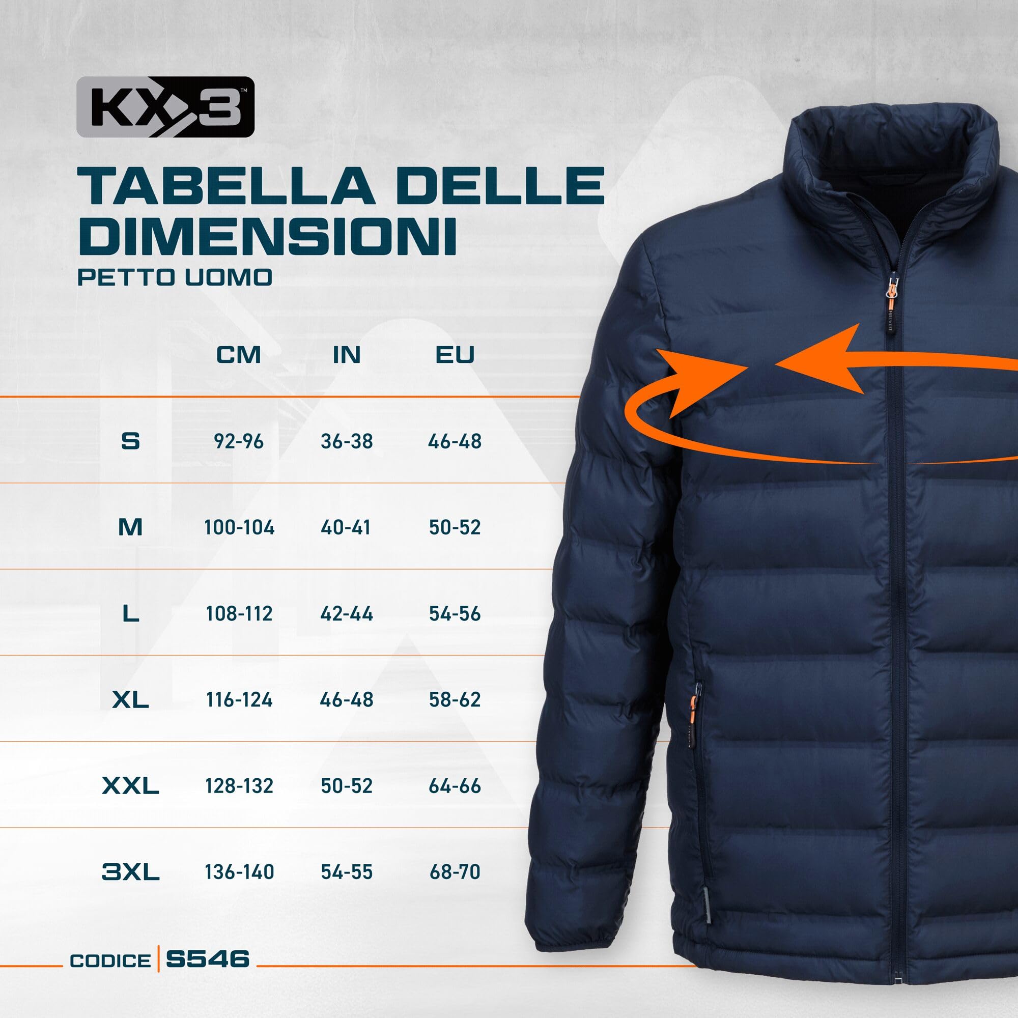 Portwest S546 Cappotto da lavoro Uomo (Pacco da 1)