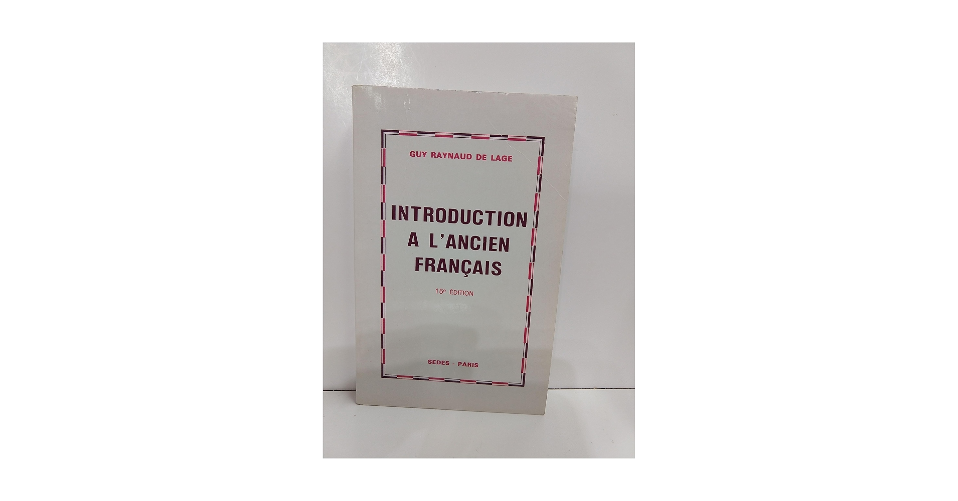 Introduction à l'ancien français Introduction à l'ancien français : Amazon.ca: Books