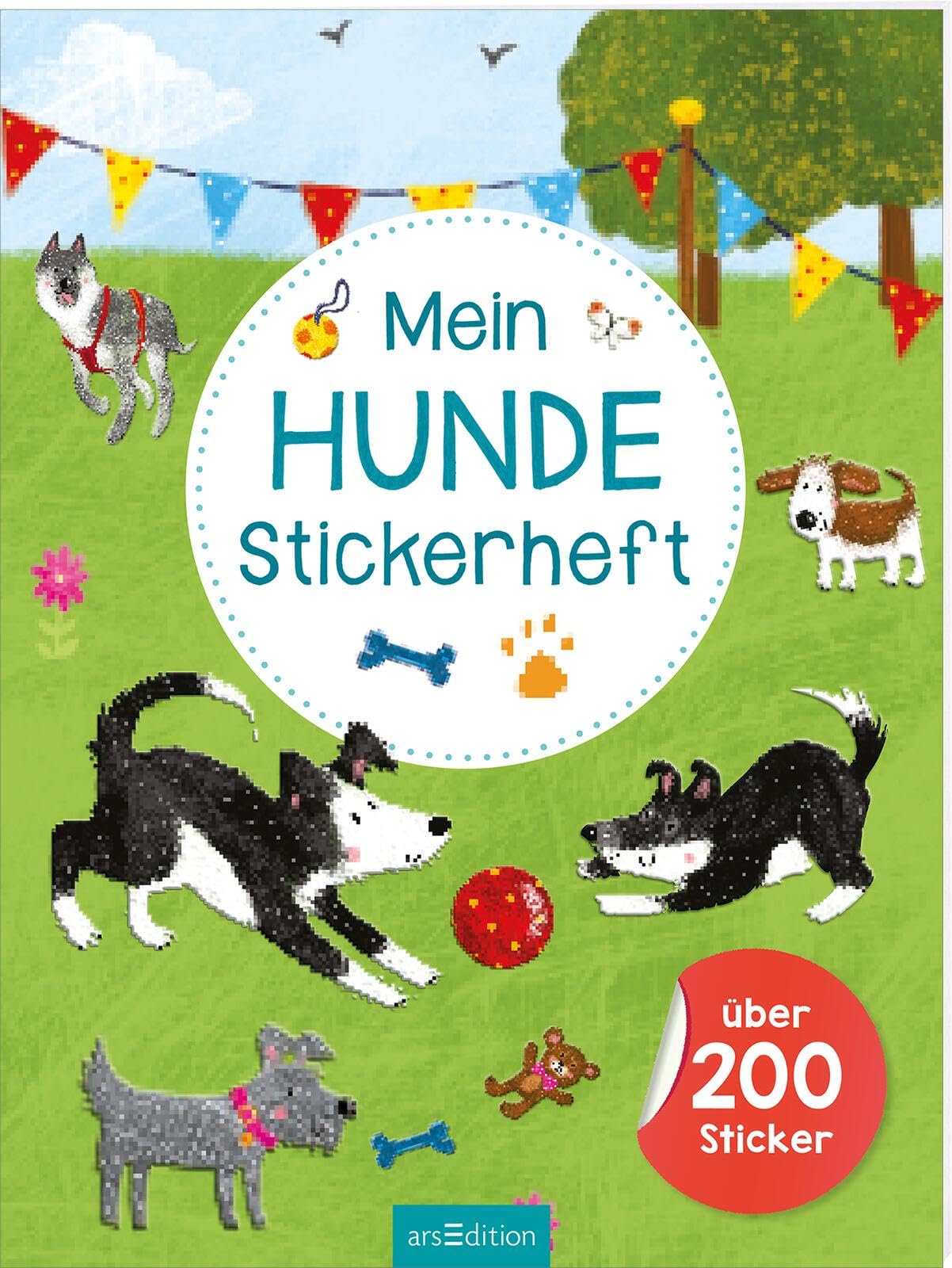 Mein Hunde-Stickerheft: Über 200 Sticker mit Szenen | Stickerbuch für Kinder ab 4 Jahren (Mein Stickerbuch)