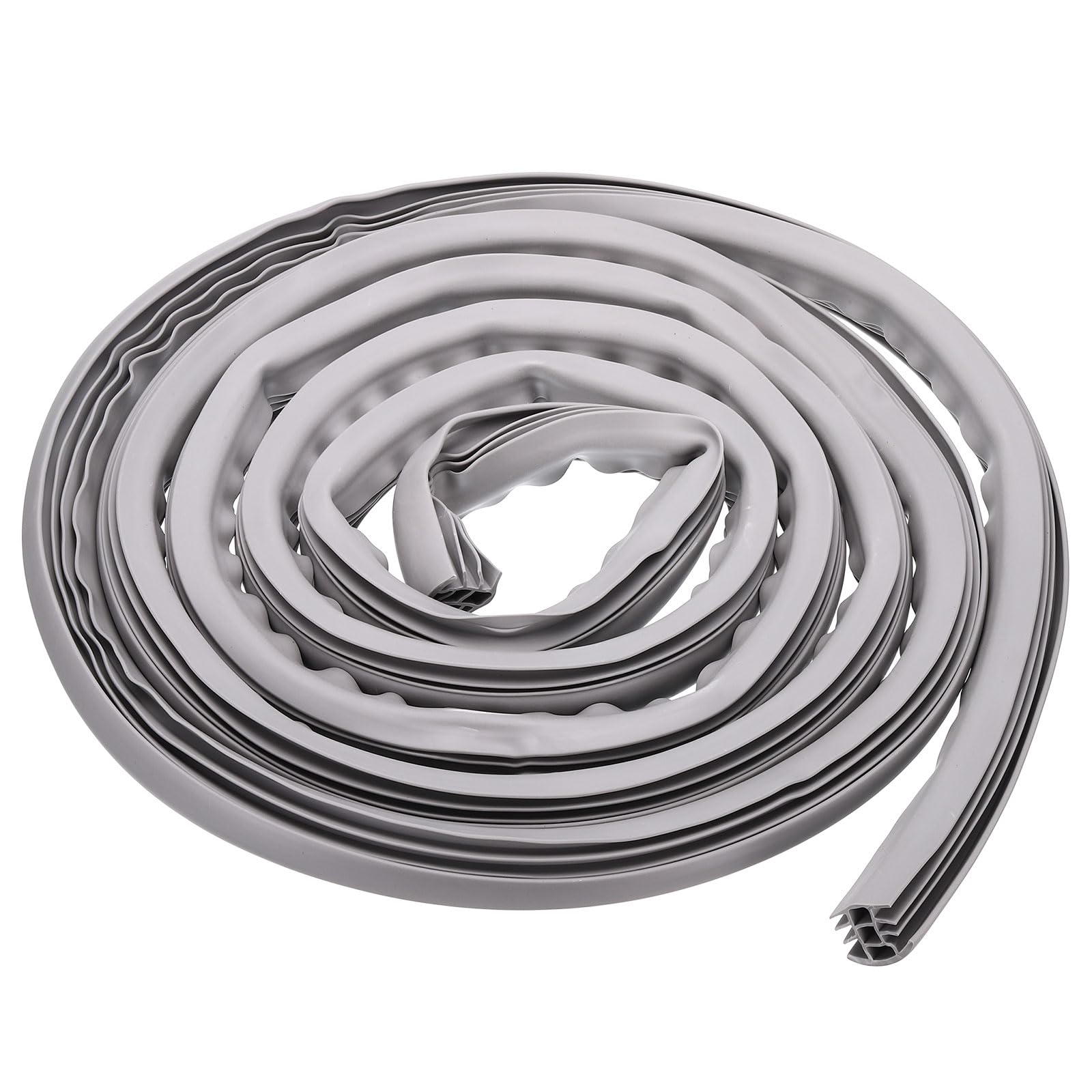 sourcing map Concrete Expansion Joint Filler 25Ft Long x 0.98 Inch, EPDM Rubber Driveway Crack Filler & Backer Rod for Concrete Slabs, Waterproof & Weather Resistant Seal, for Driveway