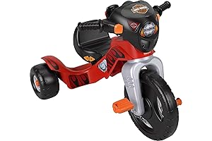 Fisher-Price Harley Davidson Toddler Tricycle - Ideal Ride-On Toy for Ages 2-4