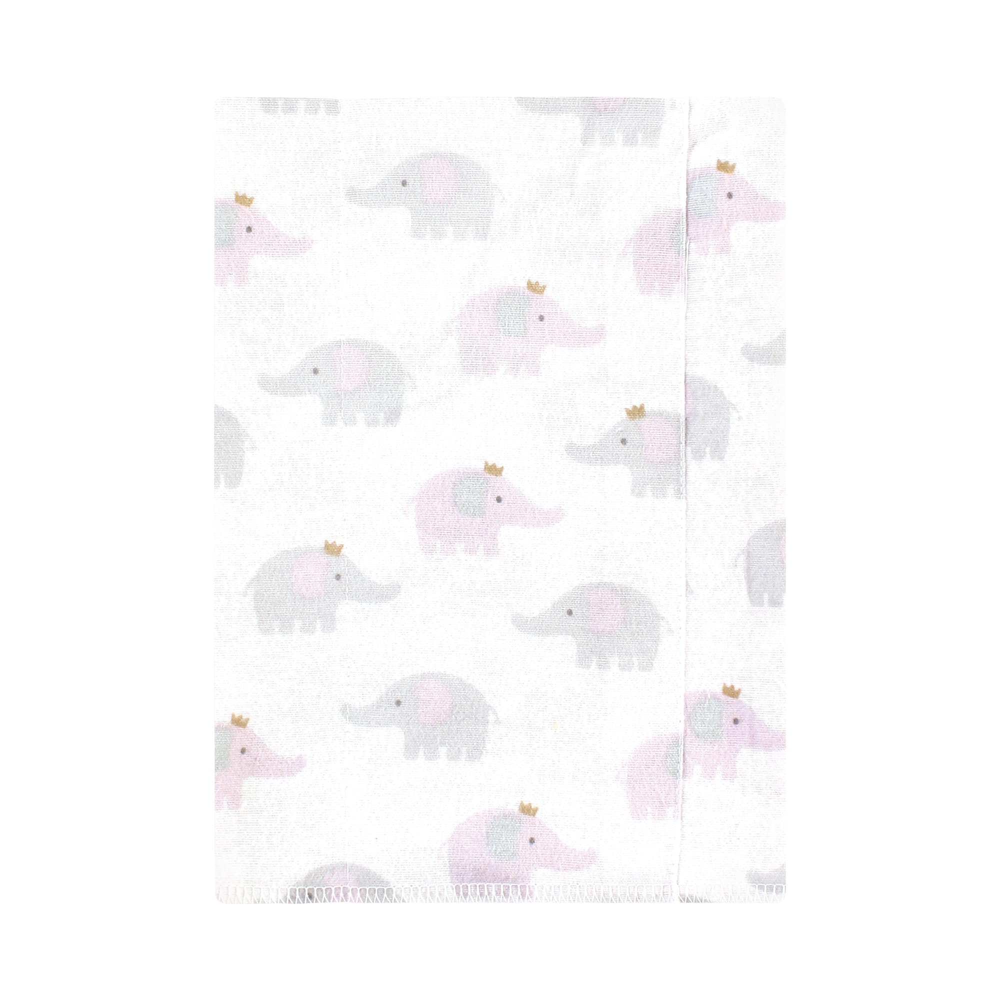 Hudson Baby Pack de 7 piezas de ropa unisex de franela de algodón para bebé, diseño de elefantes, talla única