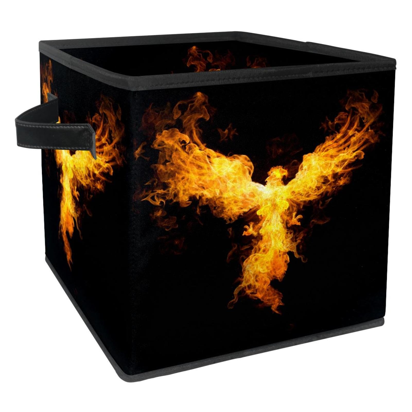 Organiseur en tissu Phénix de feu bac pliable anti désordre placard