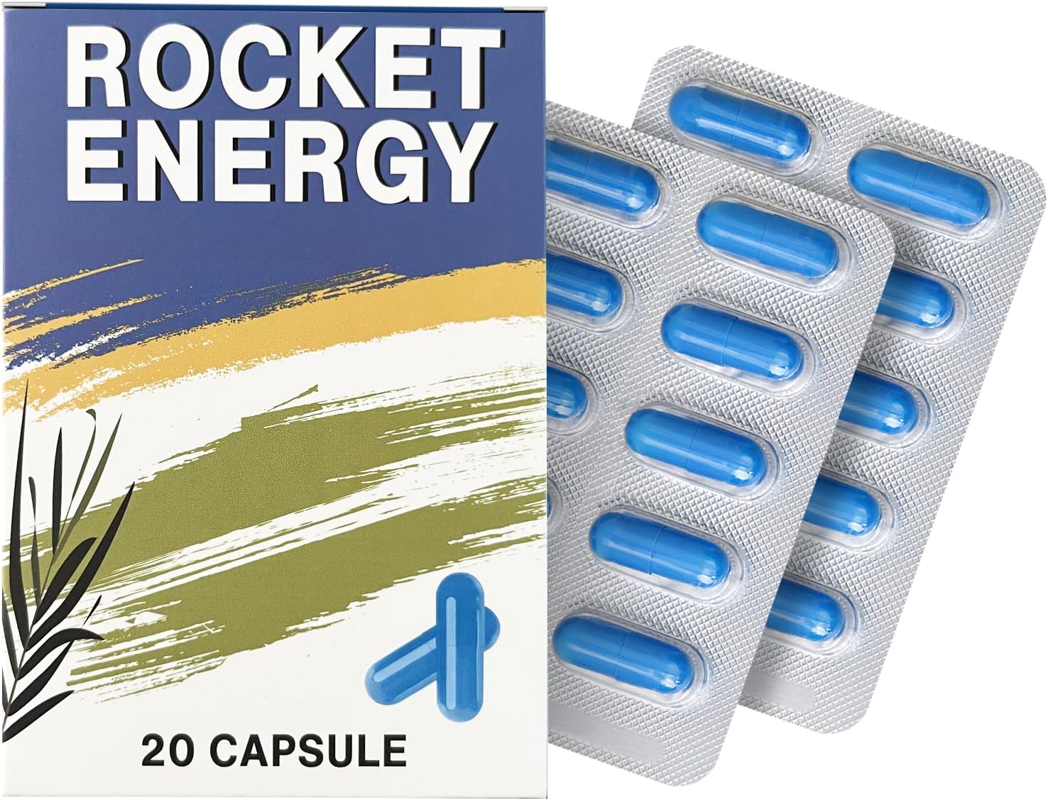 Nutrition Supplements, Max Energy Boost Endurance and Elite Performance, 20 Count