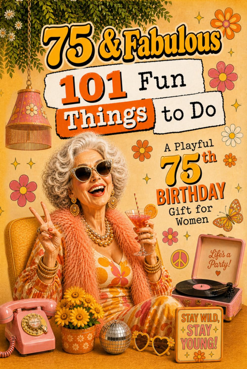 The Ultimate 75th Birthday - 101 Funny Things To Do: Fun Brain Activities, Puzzles & Trivia | A Thoughtful Birthday Gift
