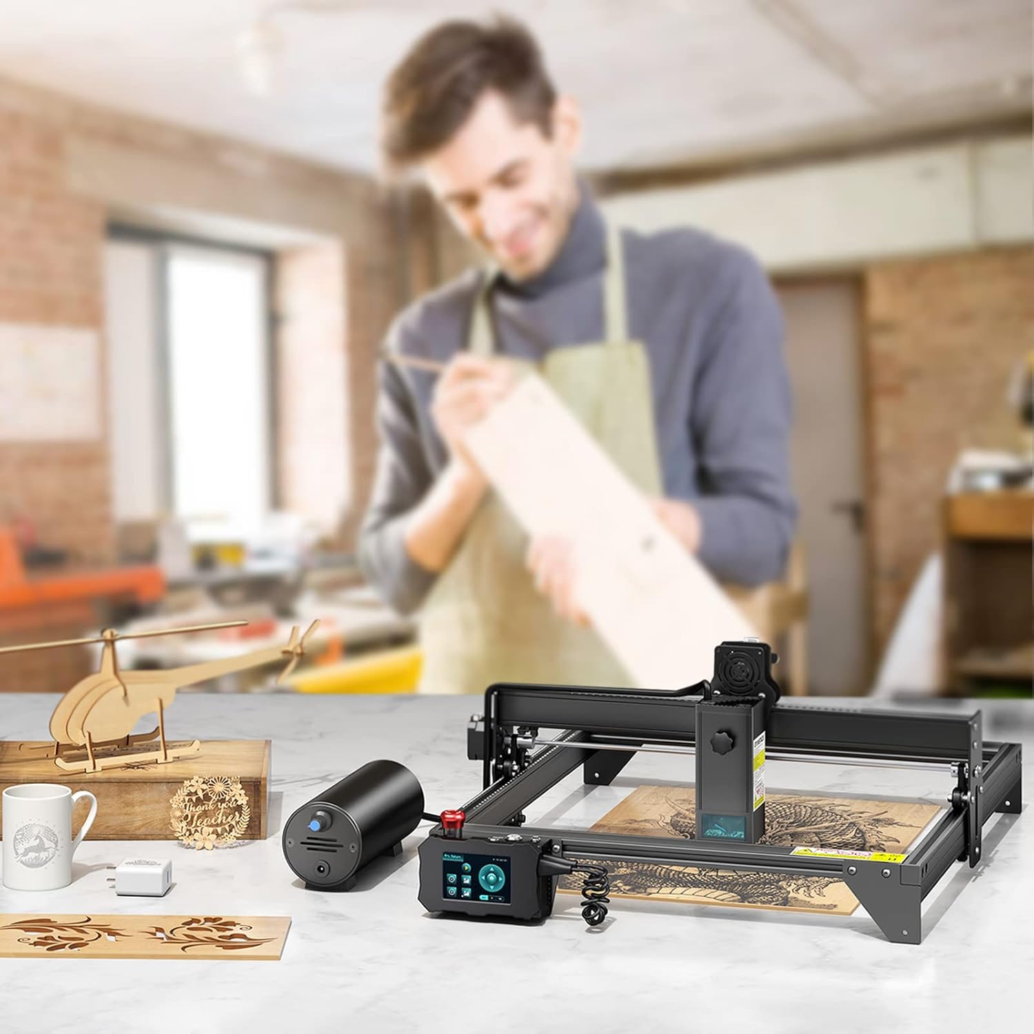 Buy Atomstack A20 pro Laser Cutter and Engraver Machine by UESUIKA