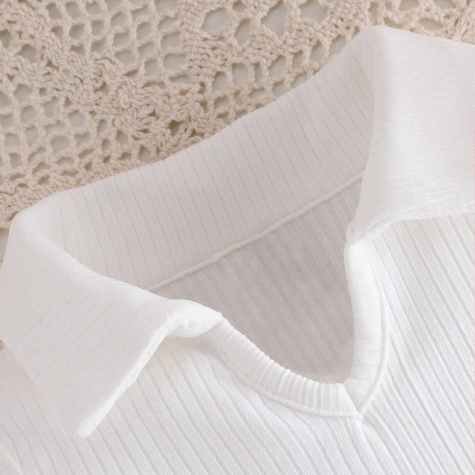 Ropa para Niña Recién Nacida Top Camisa de Sin Mangas y Pantalones Cortos Vaqueros Conjunto Traje de Verano para Bebé — view 4