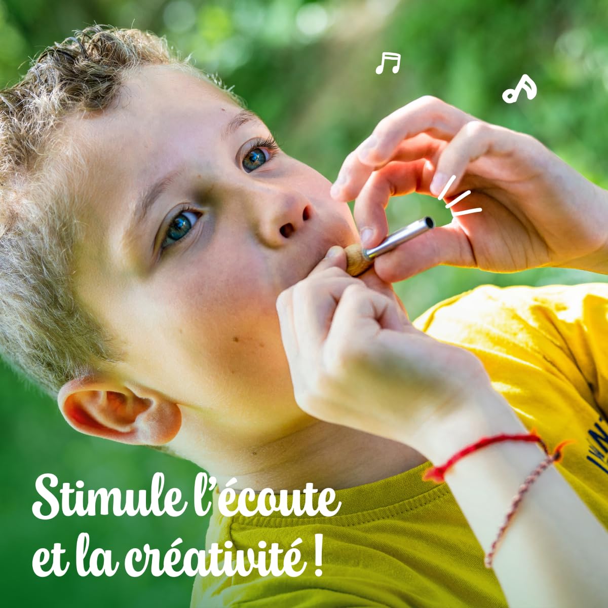 Fuzeau - Coffret De 5 Appeaux En Bois Naturel Pour Oiseaux De Basse-Cour - Reproduction Fidèle Des Sons Animaliers - Ambiance Nature – Dès 4 Ans – Instrument Ludique Et Éducatif - Réf. 78321