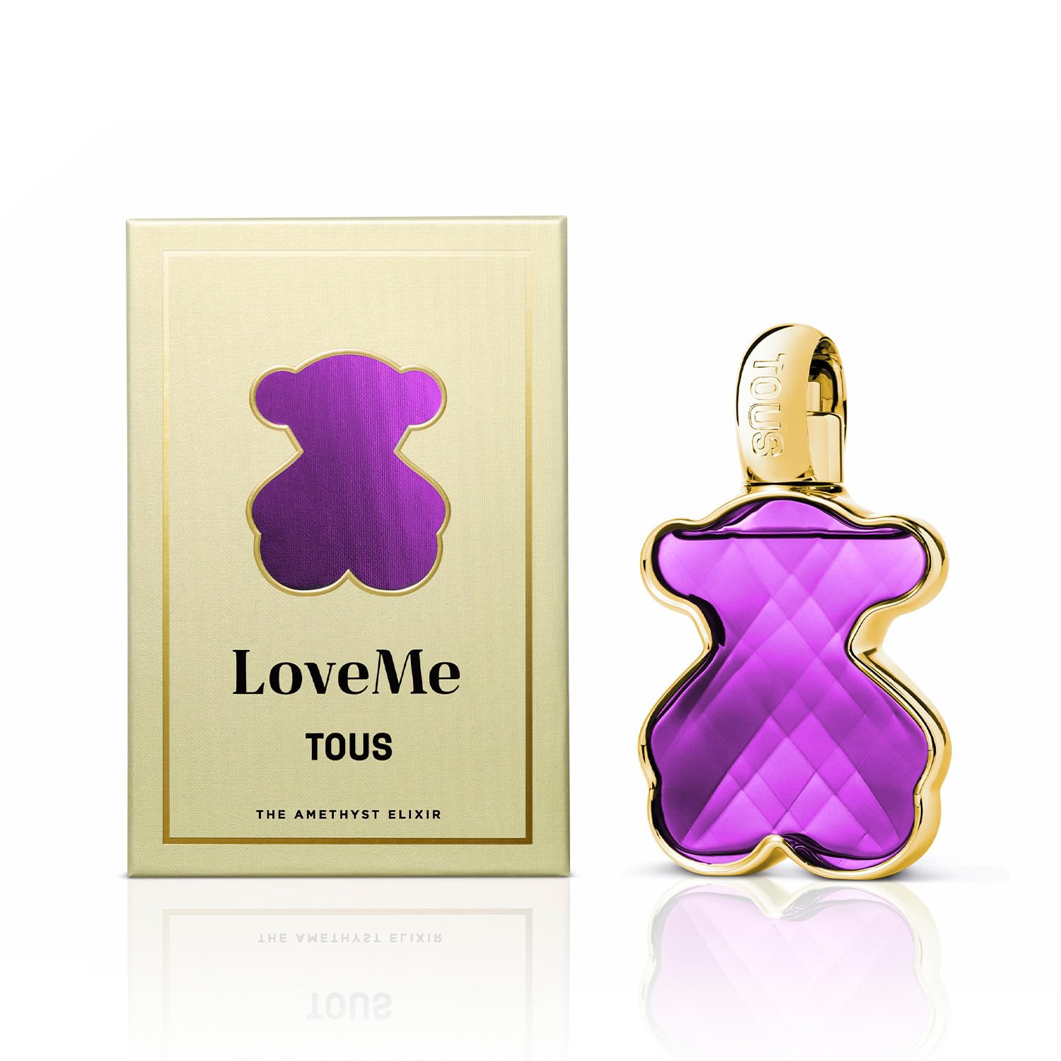 Tous LoveMe Amethyst Elixir 90 ml, Eau de Parfum para Mujer, Aroma Floral Frutal Almizclado, con Vaporizador
