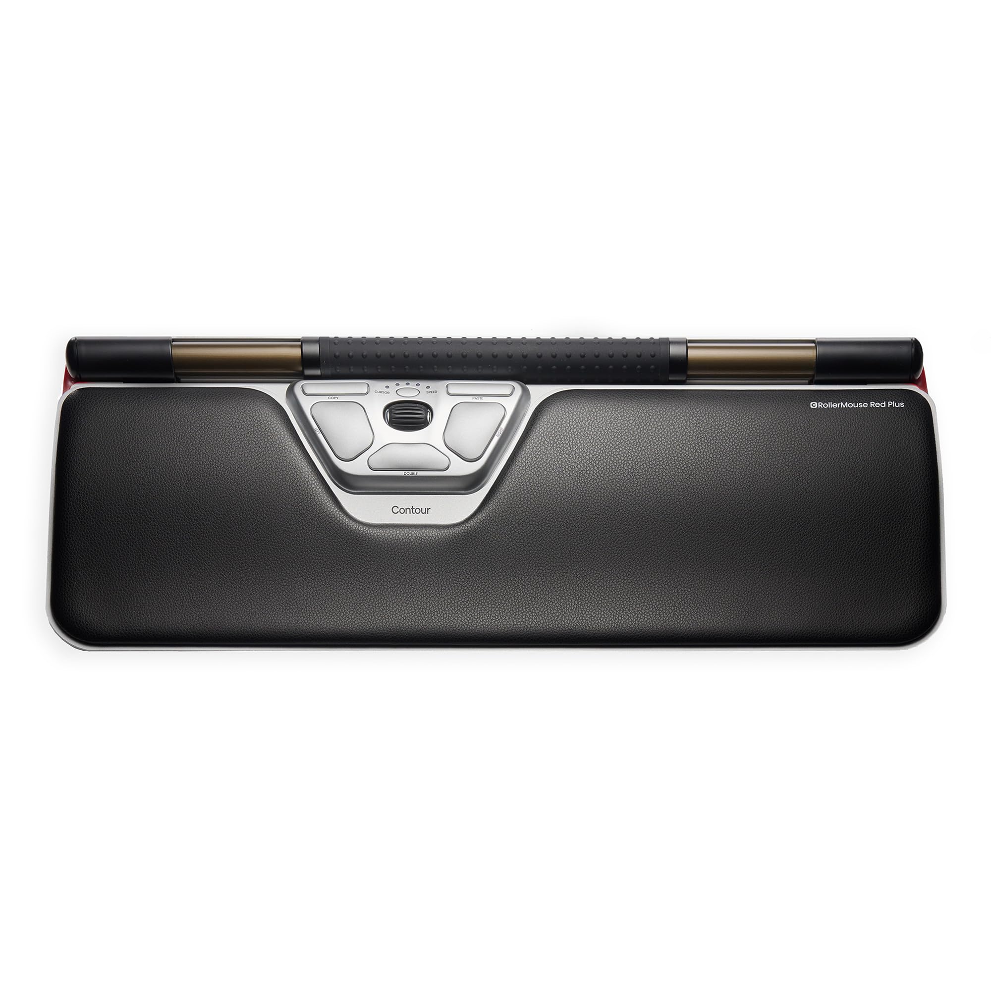 Contour RollerMouse Red Ergonomic Mouse for Shoulder Forearm Wrist Strain Relief for RSI Carpal Tunnel Centered Rollerbar 6