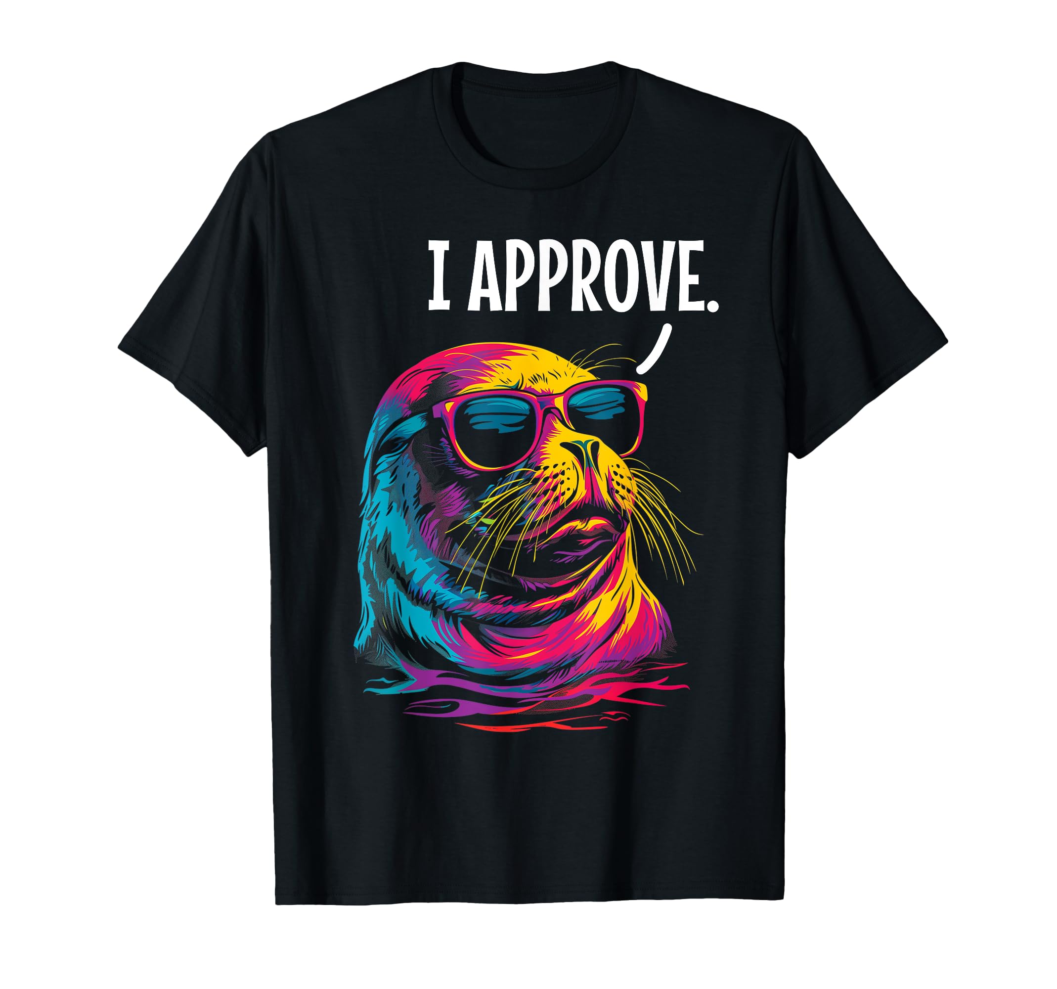 Seal Of Approval Funny Sea Lion Seal Lover T-Shirt