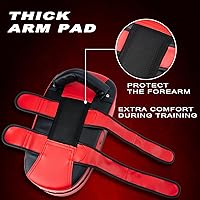 Vista 5 de Generic Almohadilla curvada de Muay Thai Escudo de patada Equipo de entrenamiento Kick Muay Thai Pad Kickboxing Strike Entrenamiento Artes Marciales