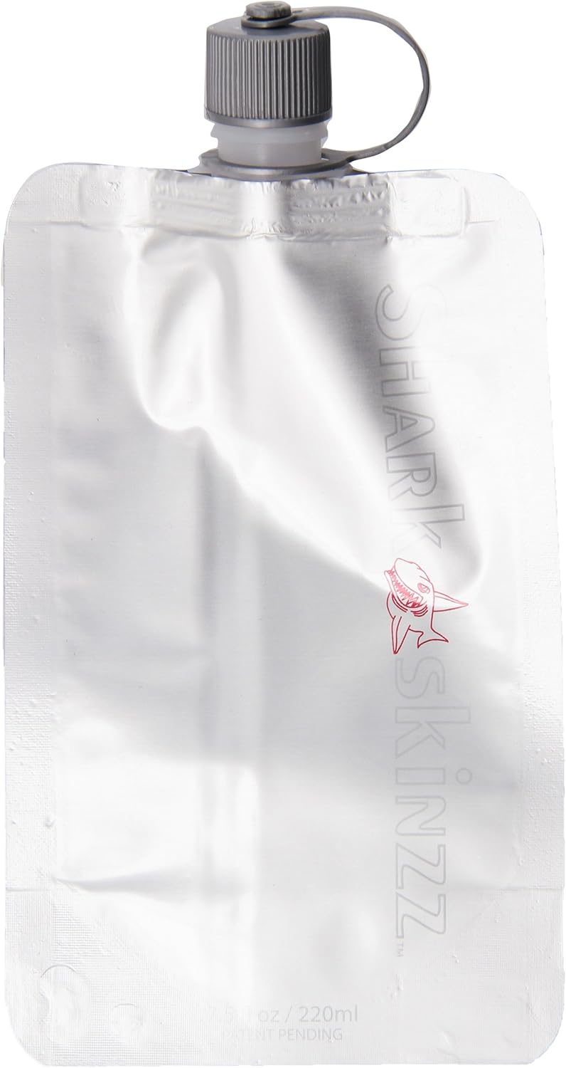 Shark Skinz Disposable Flasks, 3Pack