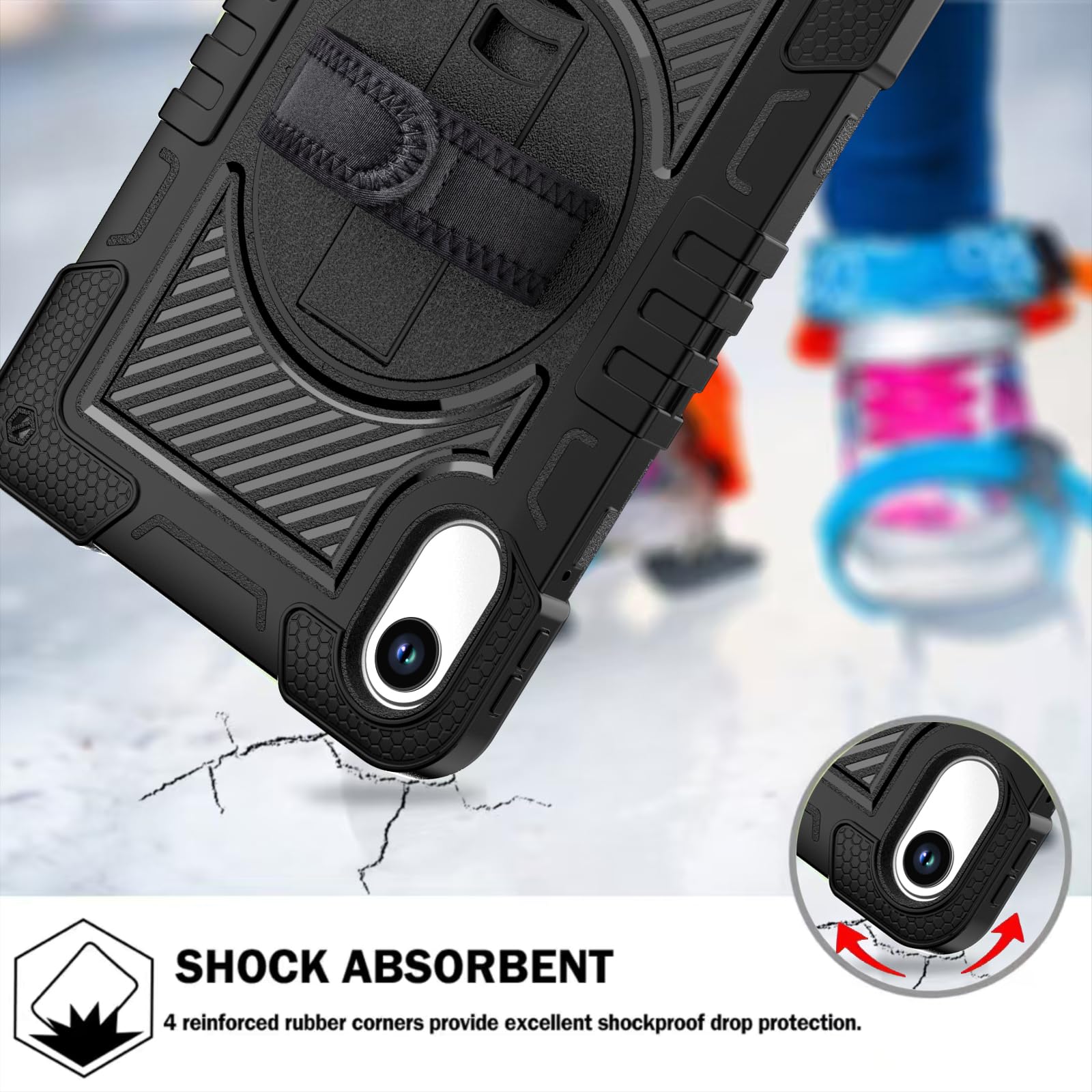 zZjoOoj Xiaomi Redmi Pad 2 WiFi HyperOS 11 Inch Tablet Case, Full