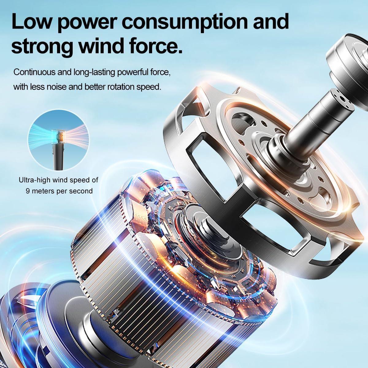 Portable Handheld Fan Variable Speed (1-100 Levels) with Digital Display 6000mAh Rechargeable Adjustable High Speed Personal Fan for Beach Vacation Outdoor Travel Essentials (Pink)