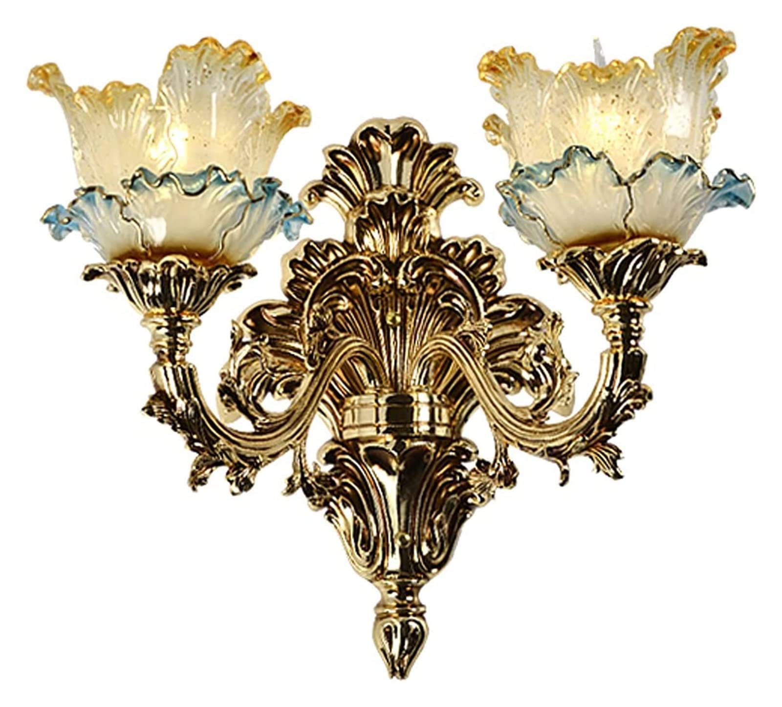 ZTCHSENZT Wall Lamp Light French Style Light Luxury Living Room Bedroom Bedside Lamp Style Luxury TV Background Wall Light,Gray