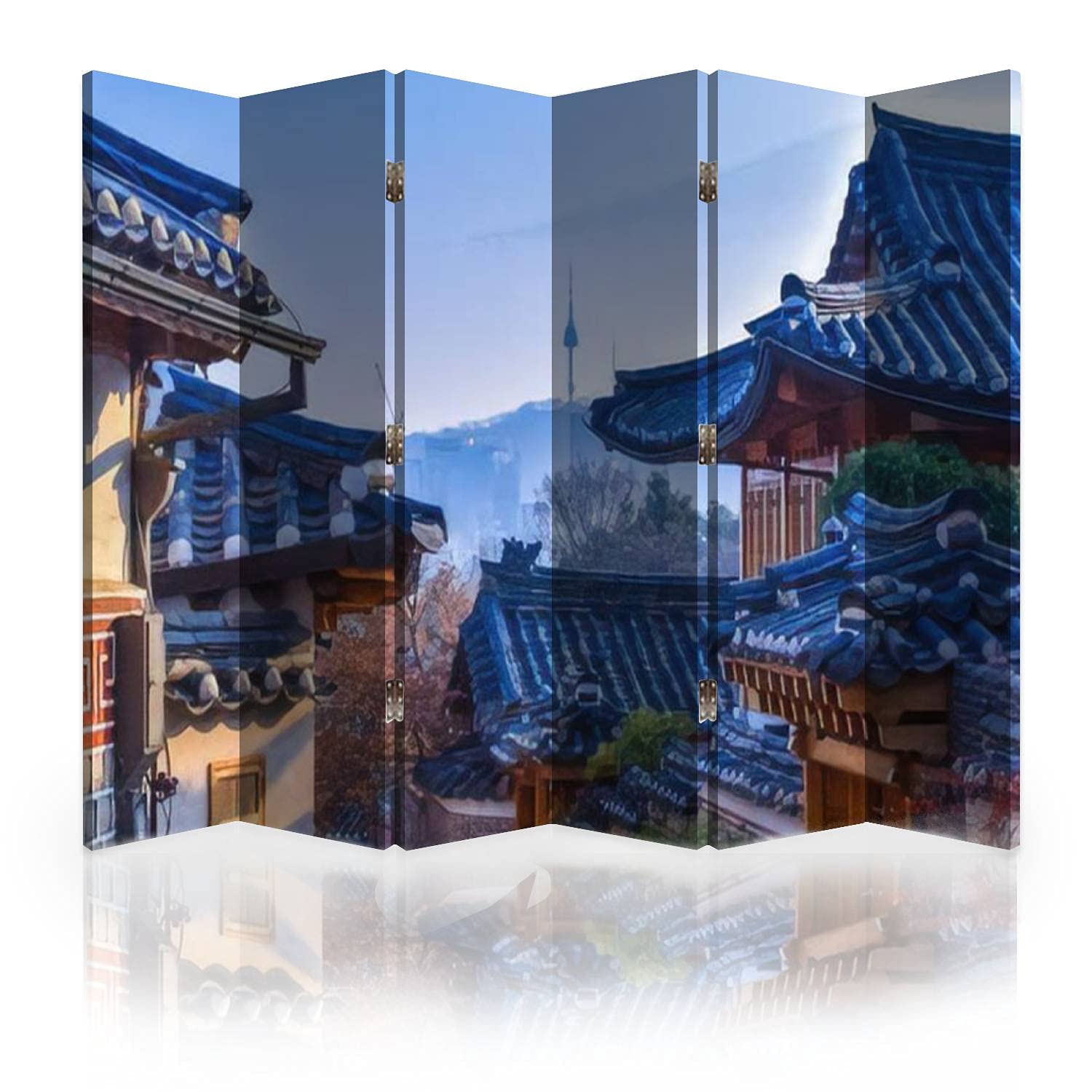 Buy Canvas Room Divider Screen SeoulSouth Korea 1/9/2020 Korean Style