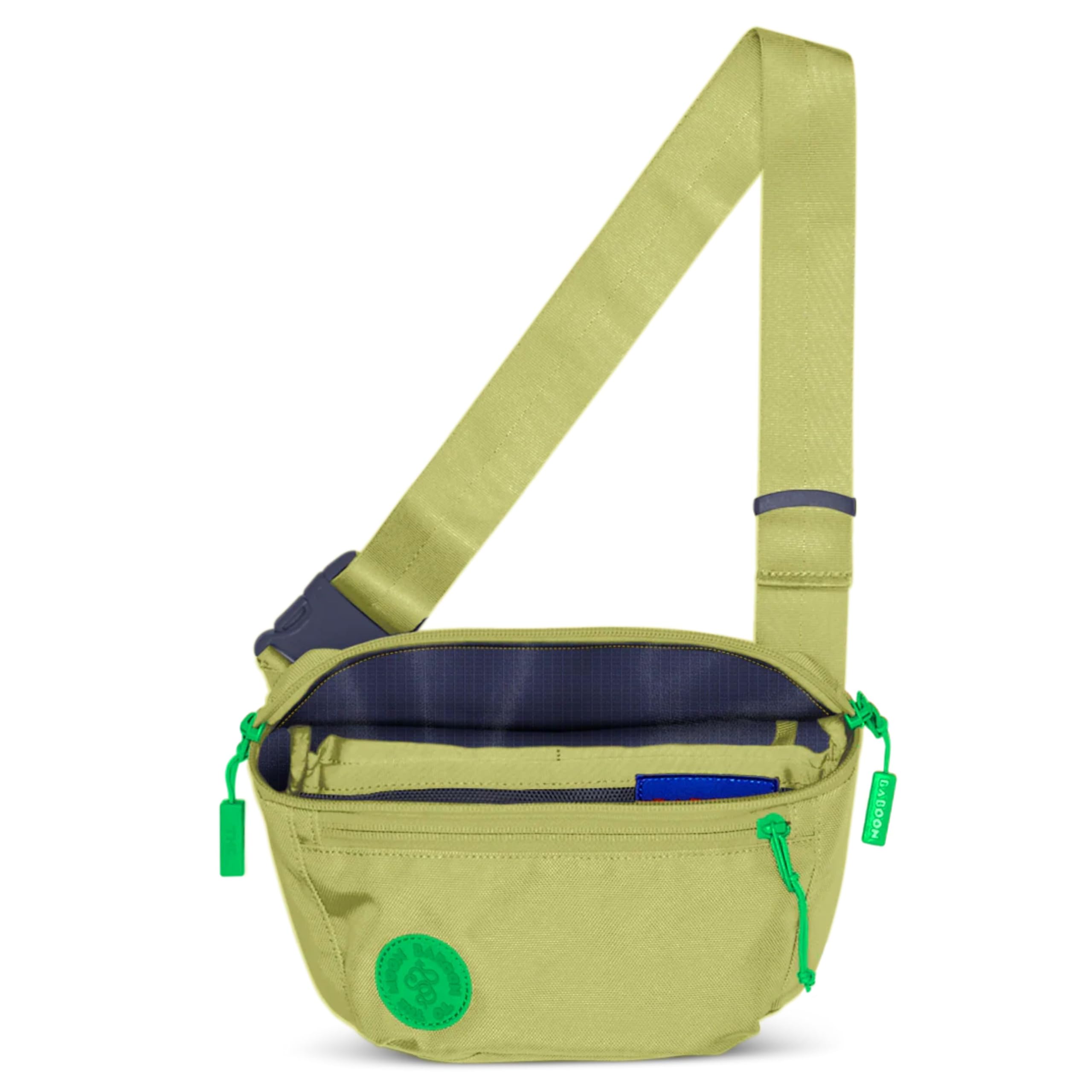 Baboon to the Moon Fanny Pack Full Size 3L Water Repellent Waist Bag Crossbody Belt Bag Lightweight Travel Everyday Bag for Men Women, Circuit