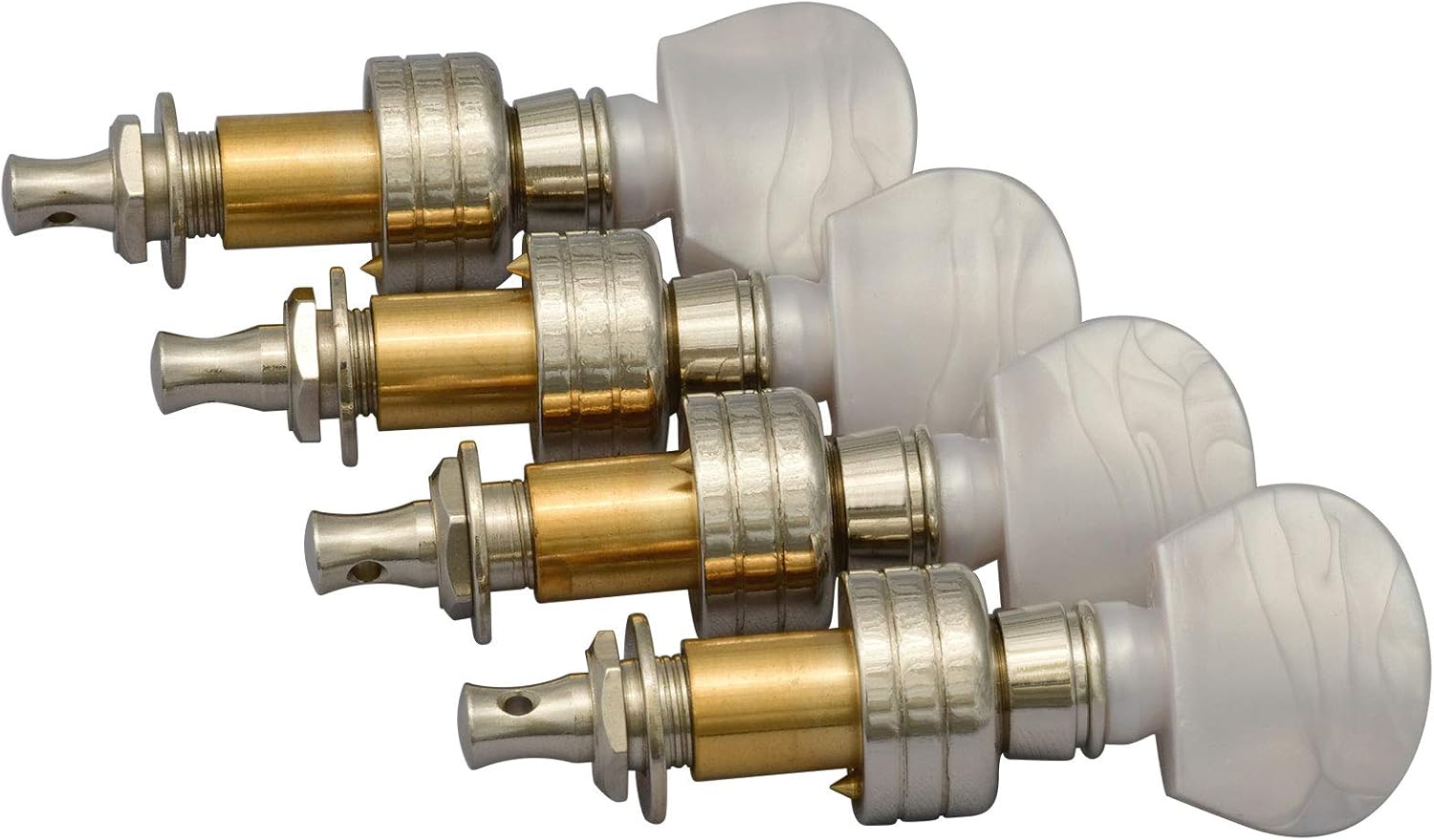Golden Gate P-140 Banjo Tuners - Nickel - Set of 4