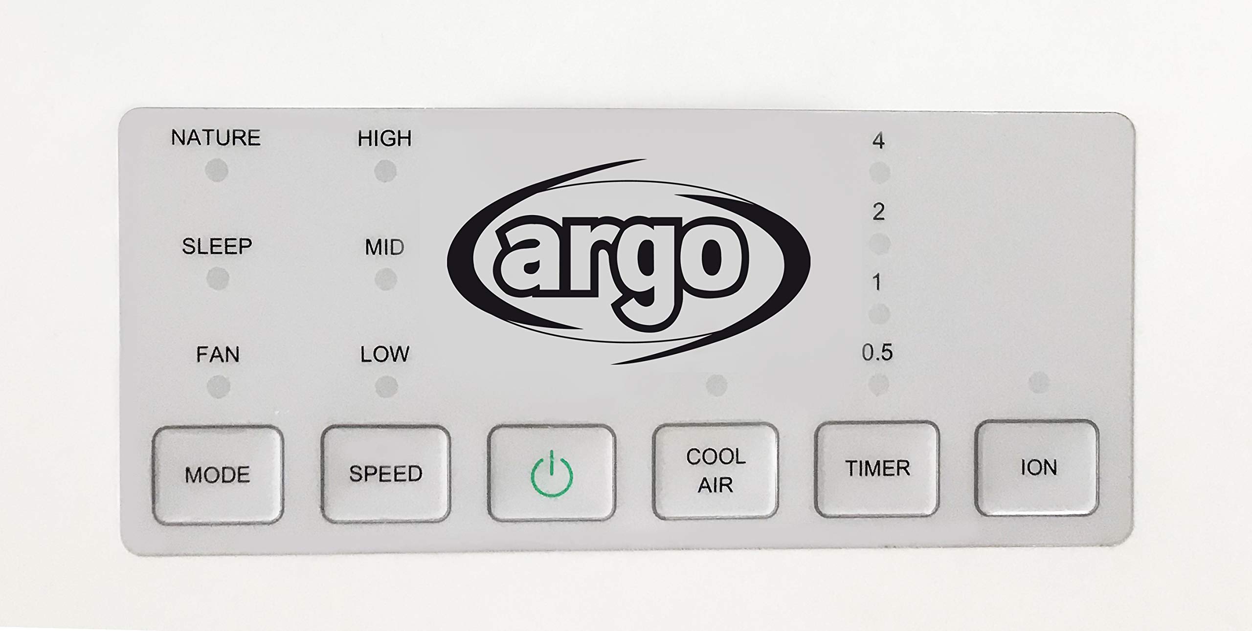 ARGO Polifemo Teddy, Raffrescatore Evaporativo, Doppio Sistema di Filtrazione dell'Aria, 3 Velocità di Ventilazione