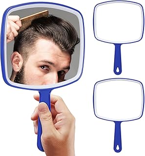 TIDTALEO 3 Pcs Handheld Vanity Mirrors with H...